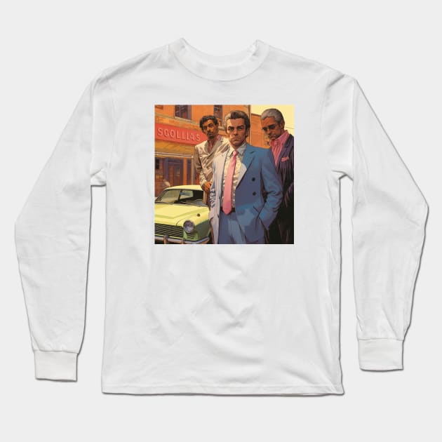 Goodfellas Artwork Long Sleeve T-Shirt by olegam